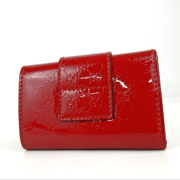 Authentic GUCCI Micro Guccissima Heart Key holder Full Inclusion - Picture 2 of 10